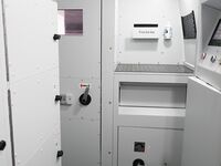 Fachanlage und Drop Safe zur Vereinzelung von Werten