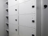 Soft-Skin locker system for ATM cassettes